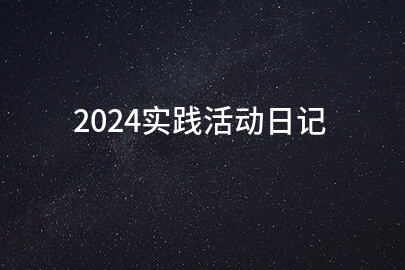 2024实践活动日记(精华十二篇)